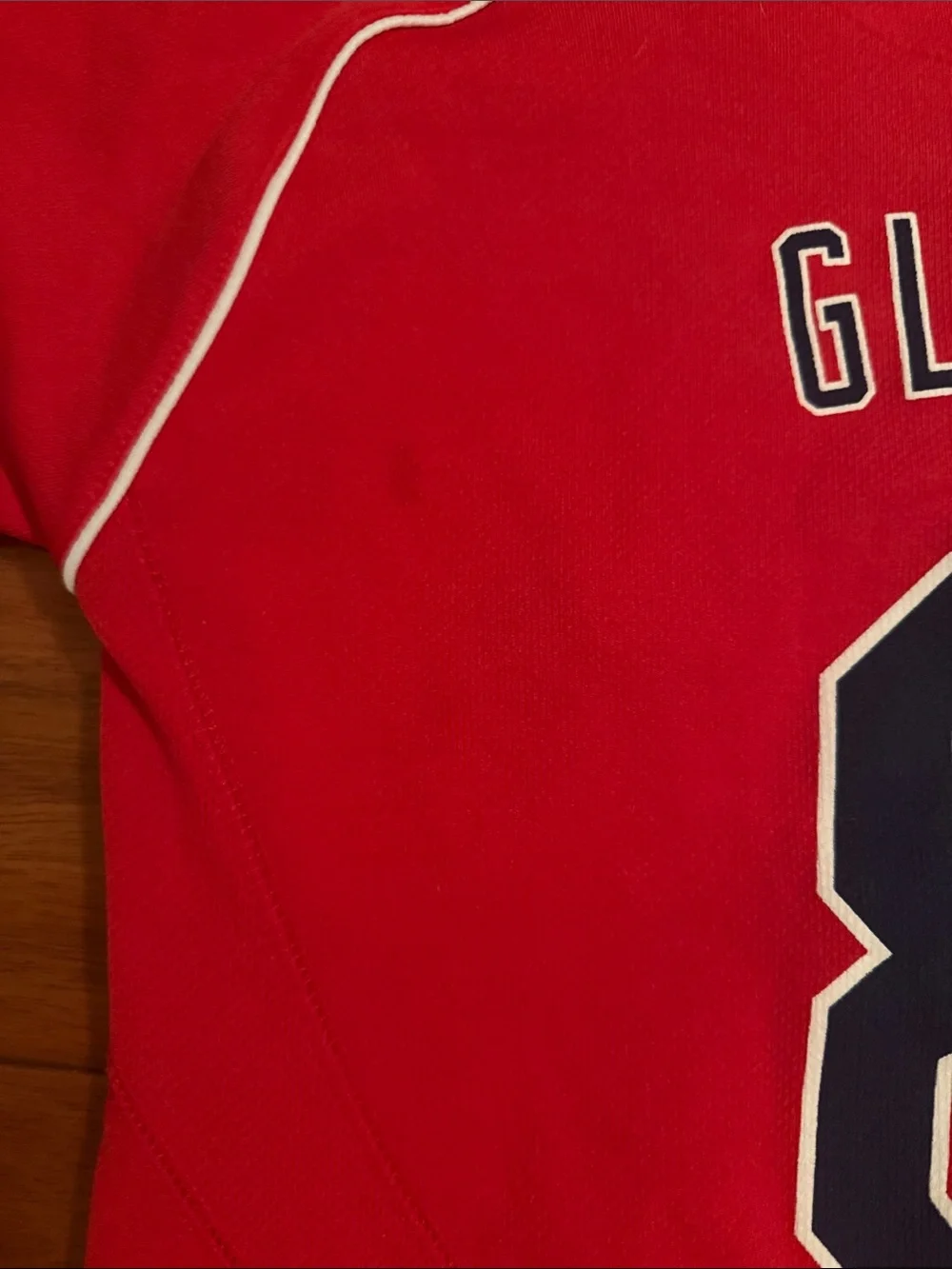 Glaus Nike Red and Navy St. Louis Cardinals Kids Baseball Jersey